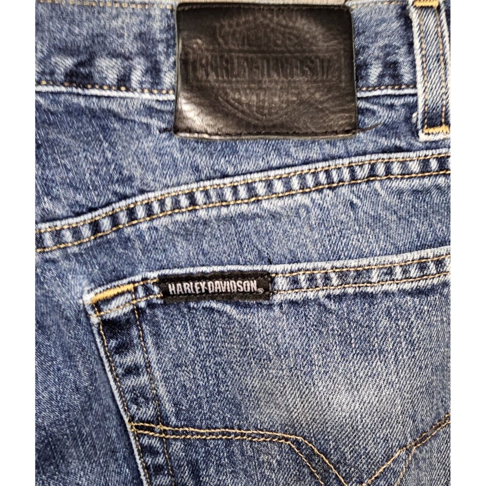 Vintage Y2K Harley-Davidson Baggy Jeans 35x32, Genuine MotorClothes - Picture 8 of 9